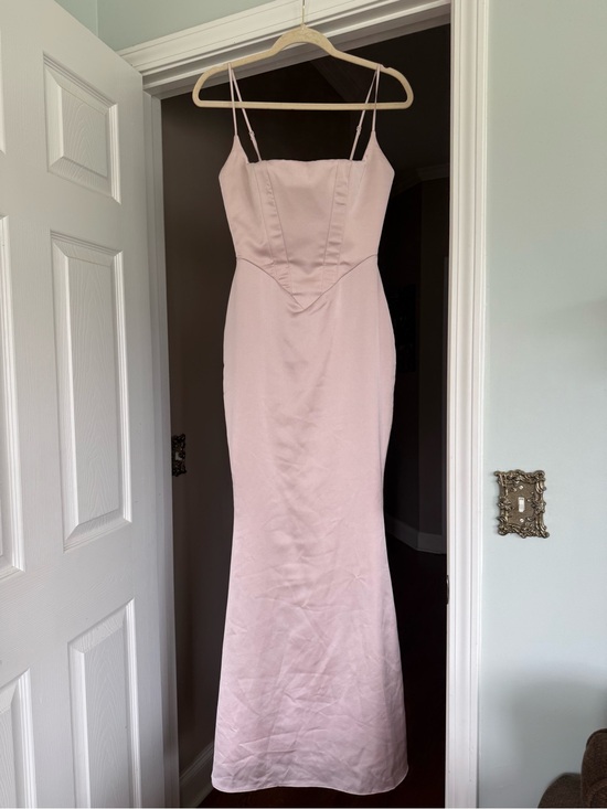House of CB Dresses & Skirts - House of CB Blush Pink Strapless Slip Gown
